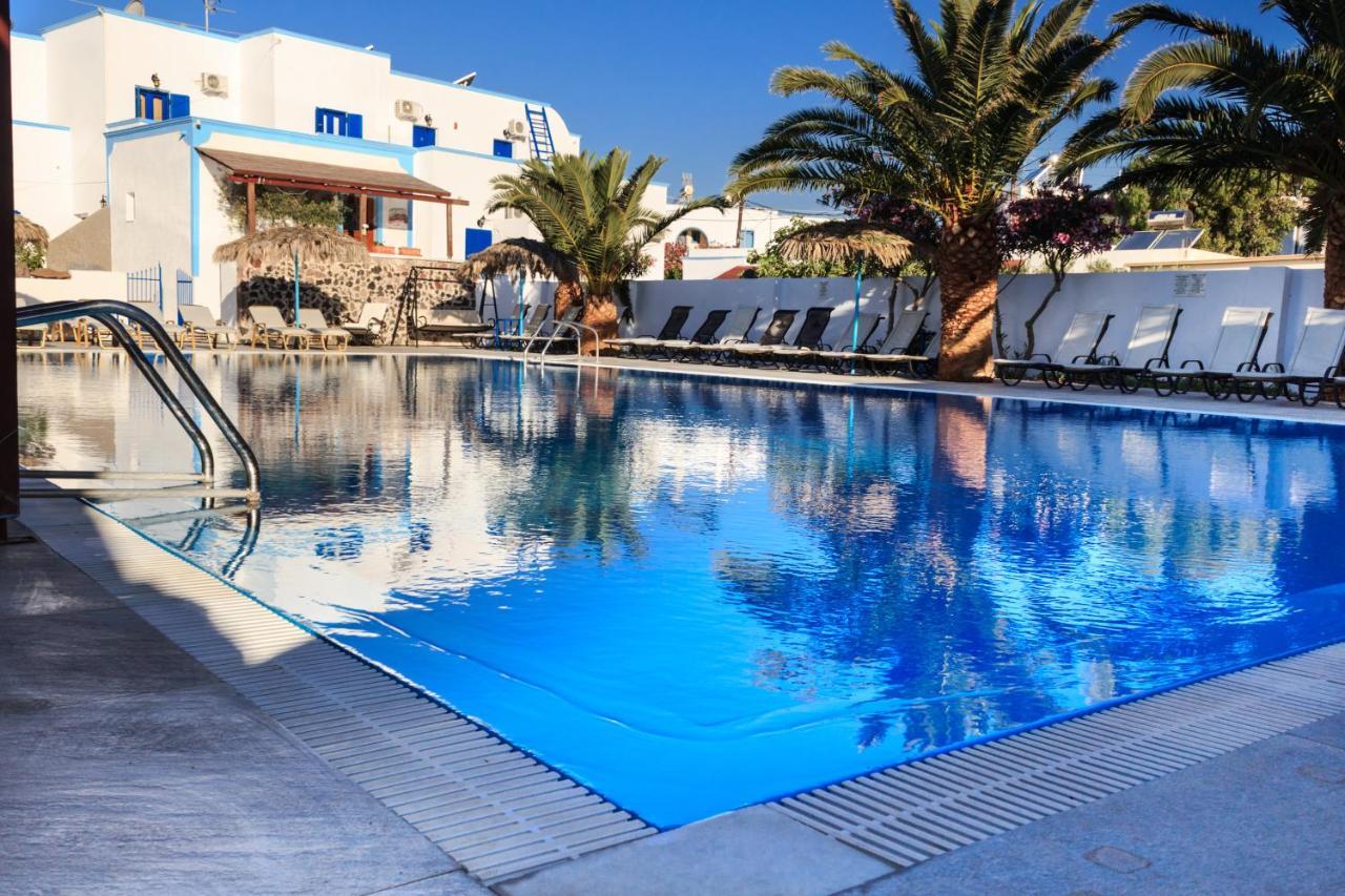Gardenia Hotel Perissa  Bagian luar foto