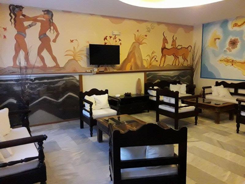 Gardenia Hotel Perissa  Bagian luar foto