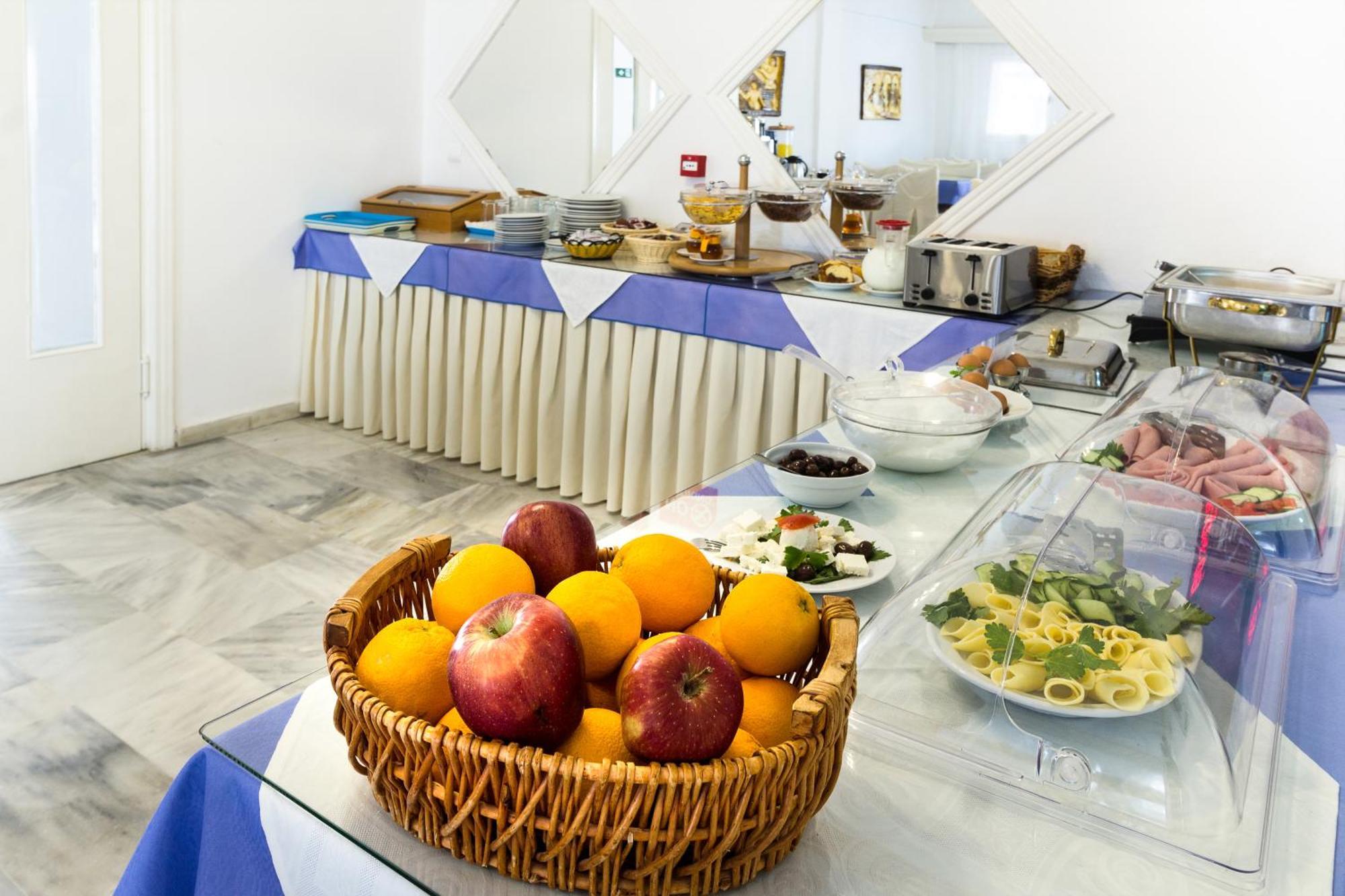 Gardenia Hotel Perissa  Bagian luar foto